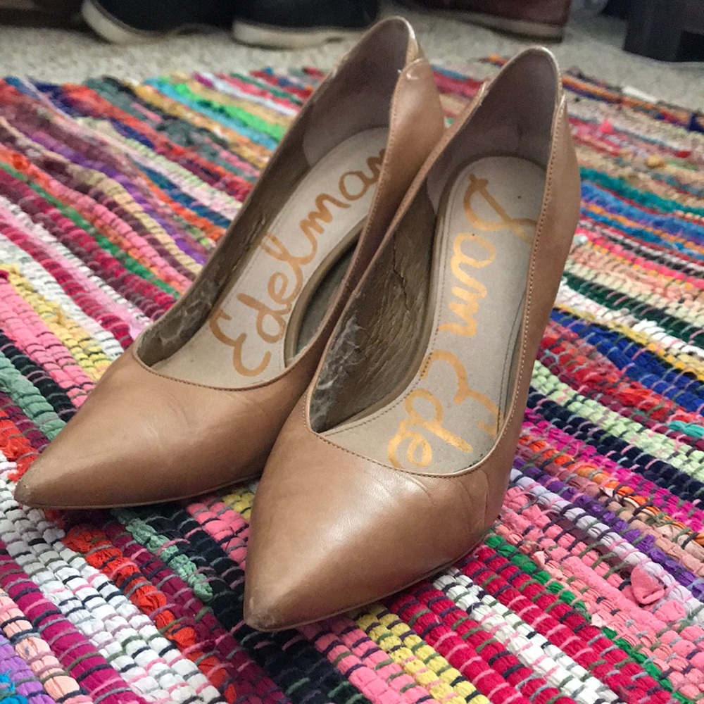 Pretty used nude Sam Edelman heels